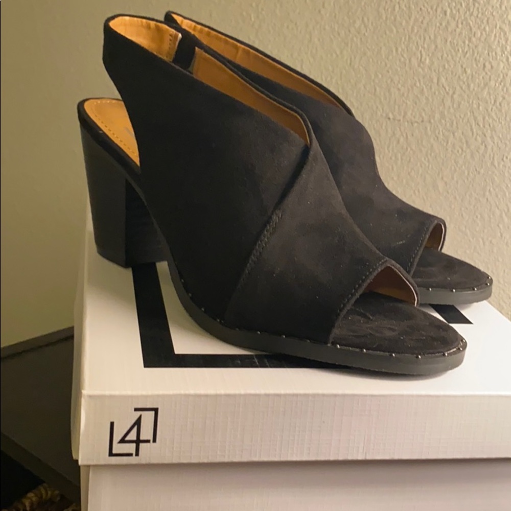 Brand New Black Wedges